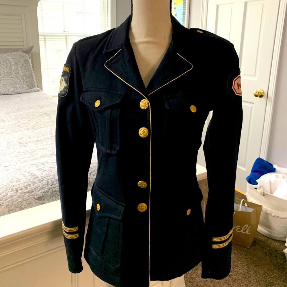 History Repeats Millitary blazer